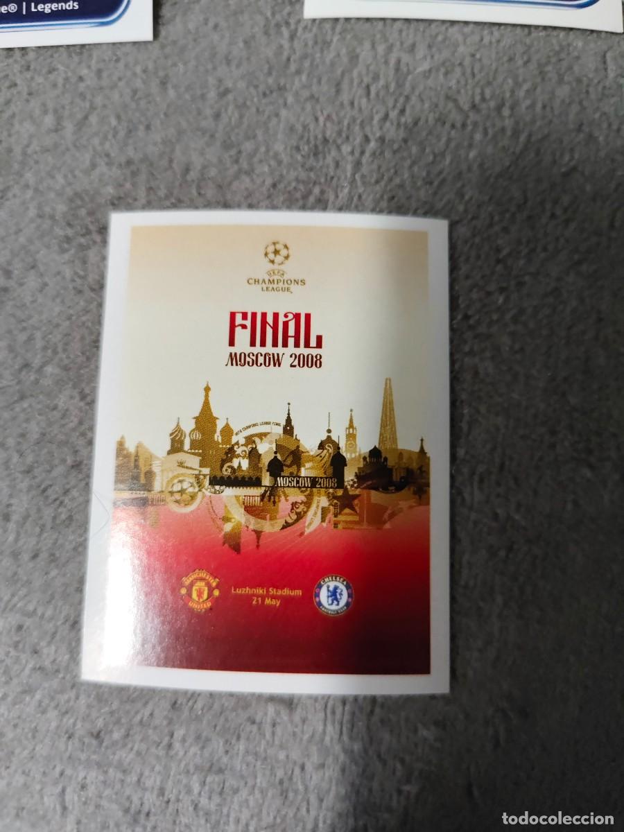 Cromos de f&uacute;tbol: 555 CHAMPIONS LEAGUE 10 11 PANINI POSTER FINAL MOSCOW 2008 LEGENDS 2010 2011 UCL AAS