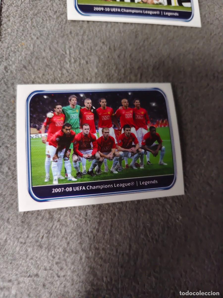 Cromos de f&uacute;tbol: 556 CHAMPIONS LEAGUE 10 11 PANINI 2007-08 MANCHESTER UNITED FC LEGENDS 2010 2011 UCL AAS