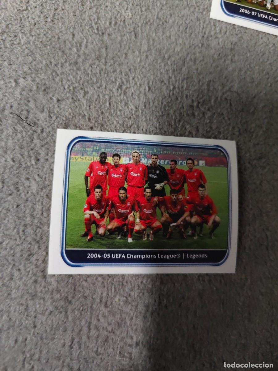 Cromos de f&uacute;tbol: 559 CHAMPIONS LEAGUE 10 11 PANINI 2004-05 LIVERPOOL FC LEGENDS 2010 2011 UCL AAS