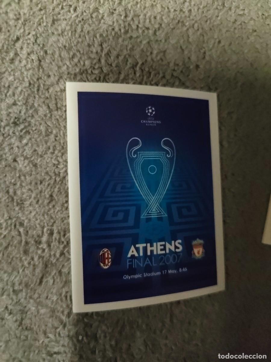 Cromos de f&uacute;tbol: 560 CHAMPIONS LEAGUE 10 11 PANINI POSTER ATHENS FINAL 2007 LEGENDS 2010 2011 UCL AAS