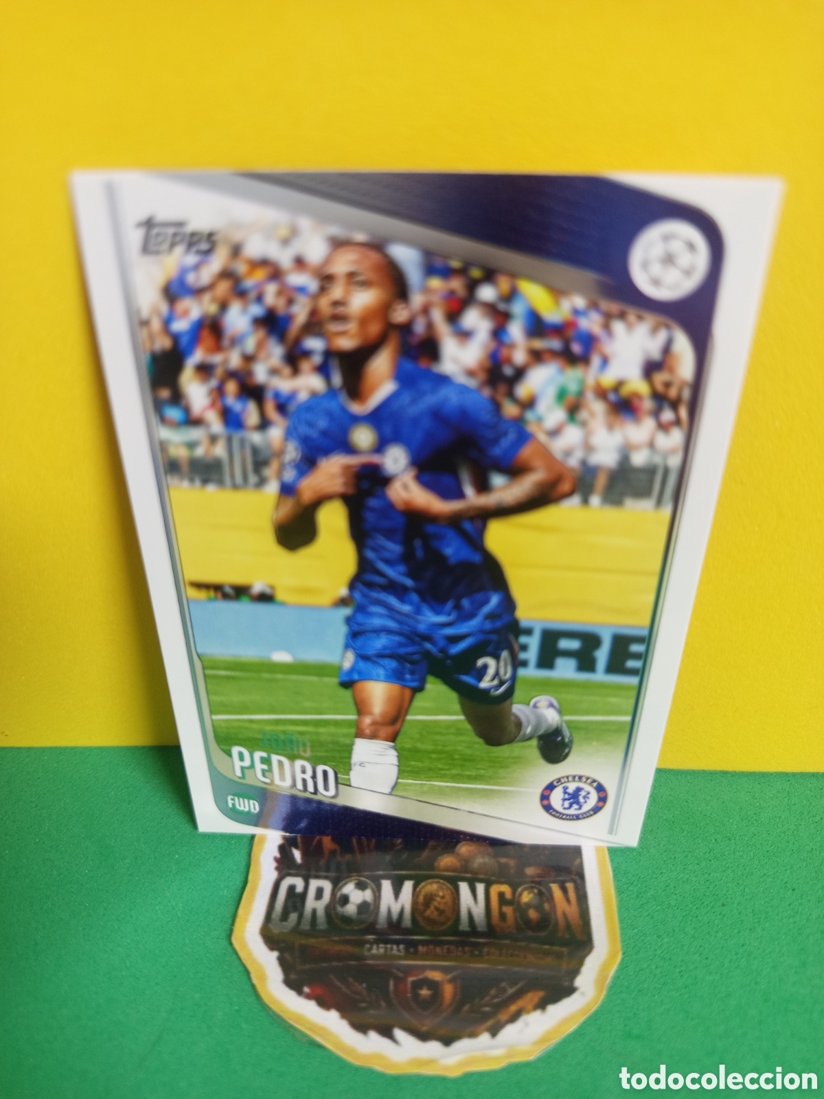 Cromos de f&uacute;tbol: ❇️ CROMO ⚽ JO&Atilde;O PEDRO 184 TOPPS FLAGSHIP 2025 2026 25 26 - CHELSEA ❇️