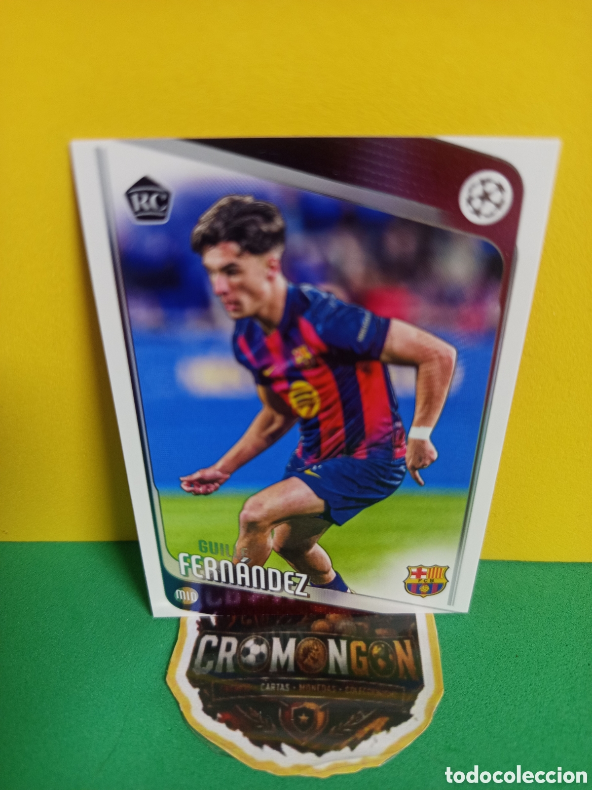 Cromos de f&uacute;tbol: ❇️ CROMO ⚽ GUILLE FERN&Aacute;NDEZ 190 ROOKIE TOPPS FLAGSHIP 2025 2026 25 26 - FC BARCELONA ❇️
