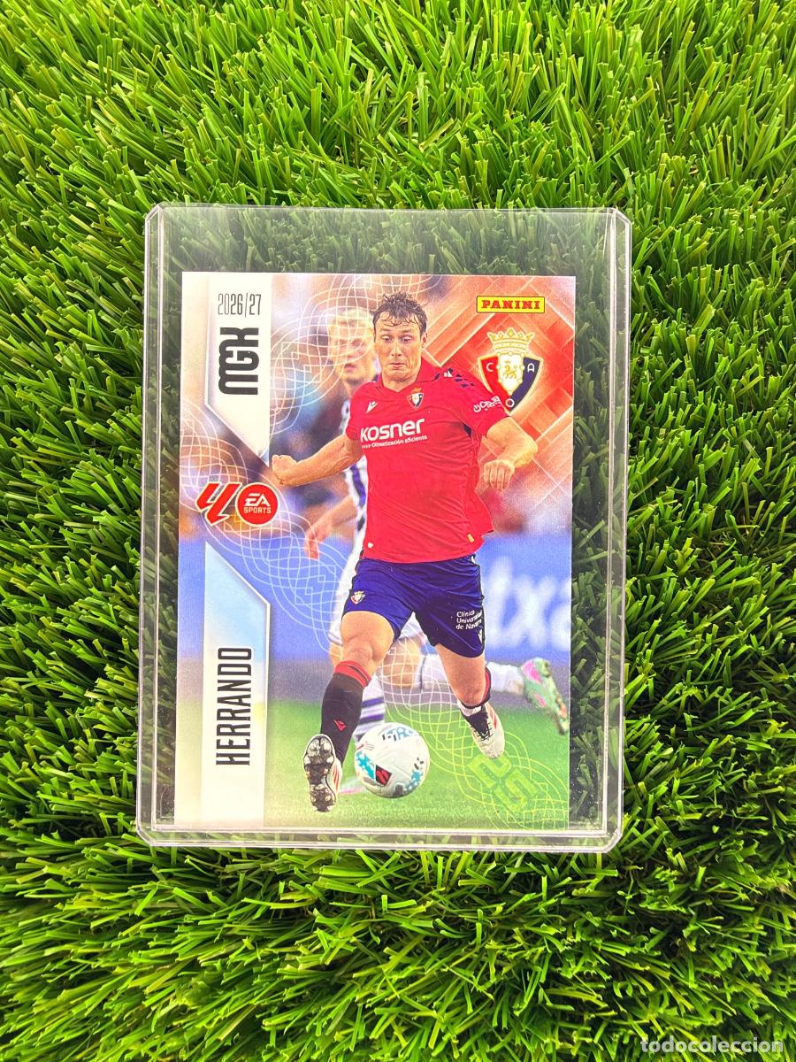 Cromos de f&uacute;tbol: N&ordm; 259 Herrando CA Osasuna Megacracks 26 27