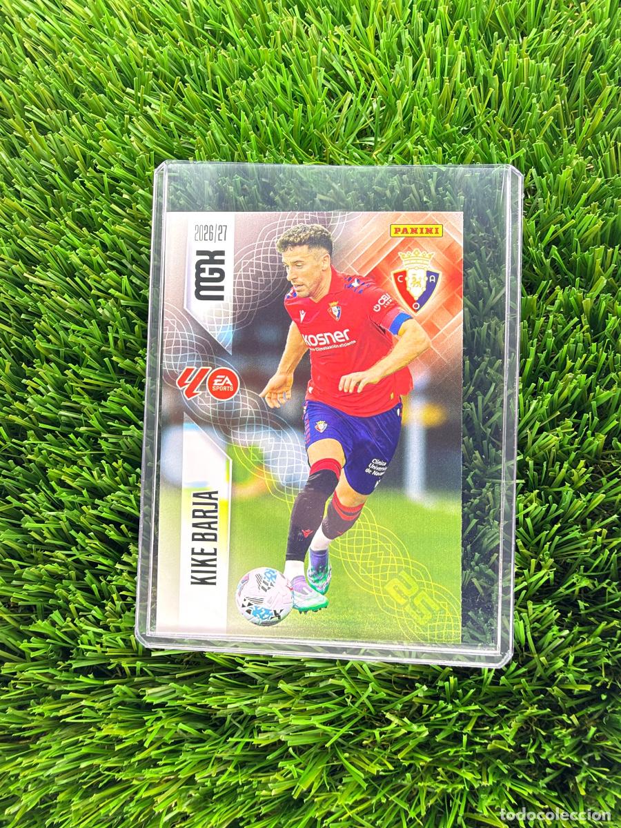Cromos de f&uacute;tbol: N&ordm; 268 Kike Barja CA Osasuna Megacracks 26 27