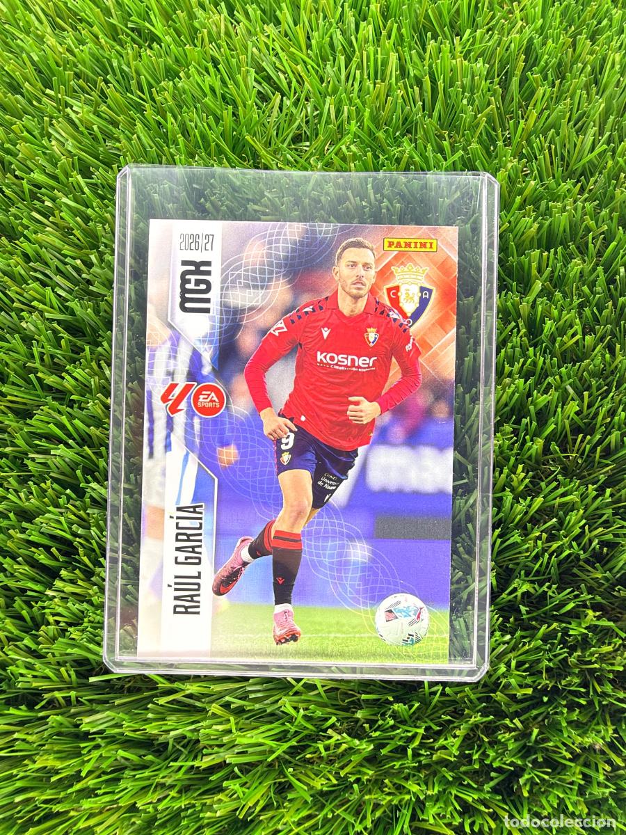 Cromos de f&uacute;tbol: N&ordm; 269 Ra&uacute;l Garc&iacute;a CA Osasuna Megacracks 26 27