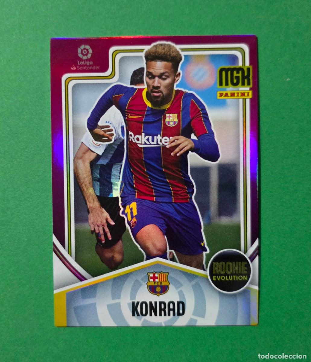 Cromos de f&uacute;tbol: 393 KONRAD (ROOKIE EVOLUTION) - BARCELONA - MEGACRACKS 2021-22 - MGK 21/22 (NUEVO)