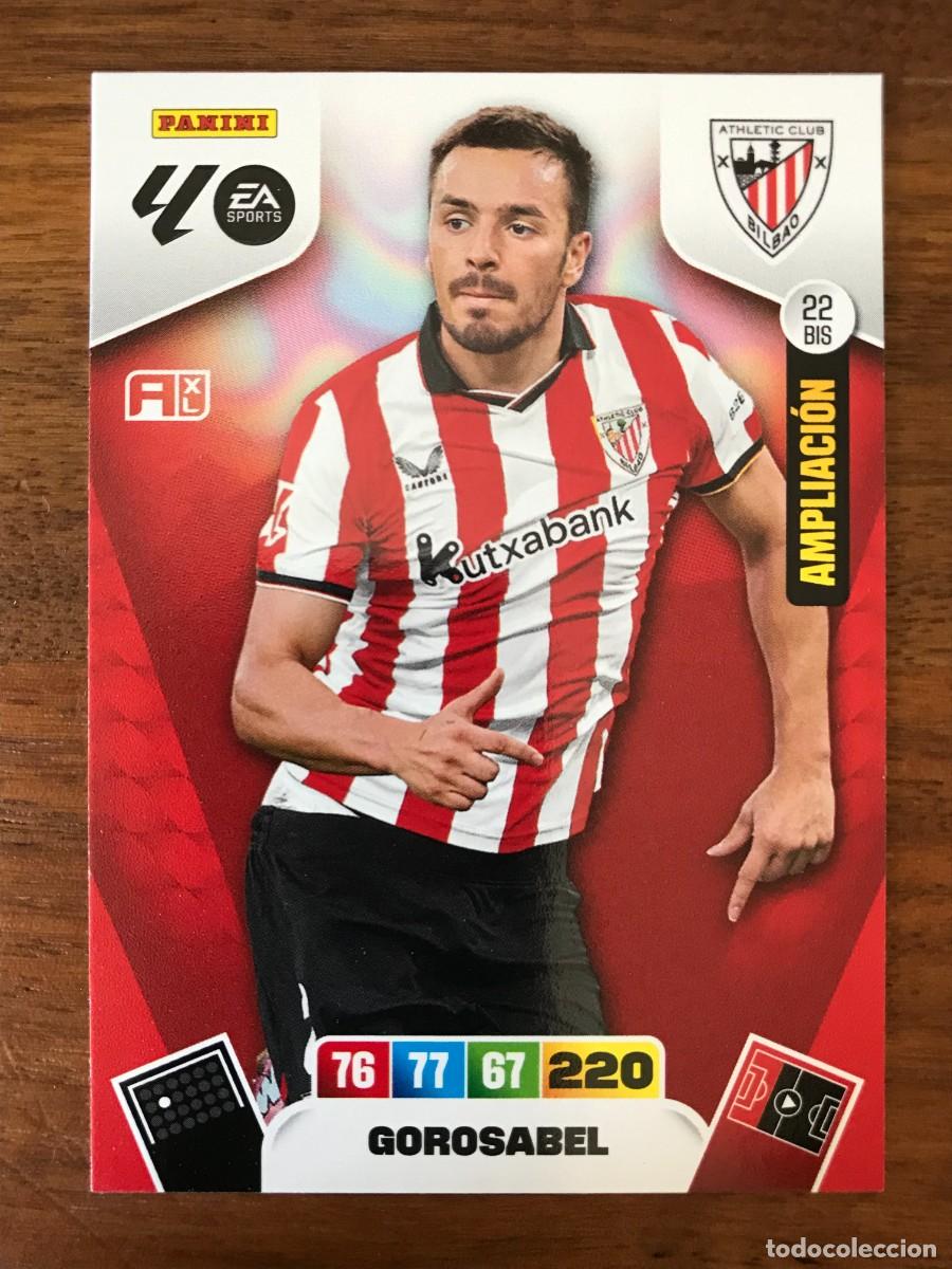 Cromos de f&uacute;tbol: GOROSABEL - ATHLETIC CLUB BILBAO - AMPLIACION 22 BIS - PANINI ADRENALYN XL 2025 2026 25 26