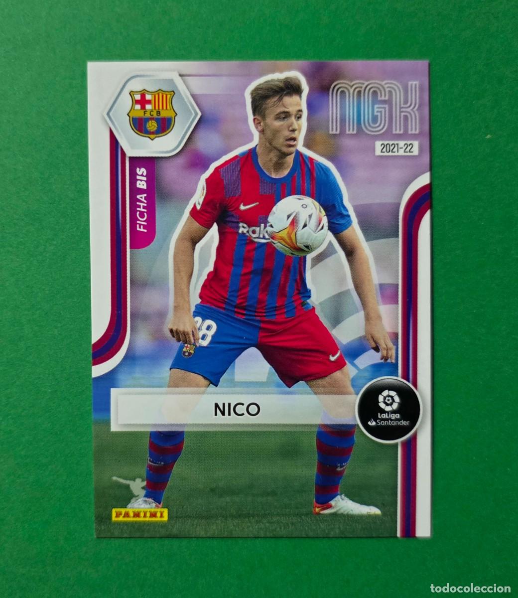 Cromos de f&uacute;tbol: 65 BIS NICO - BARCELONA - MEGACRACKS 2021-22 - MGK 21/22 (NUEVO)