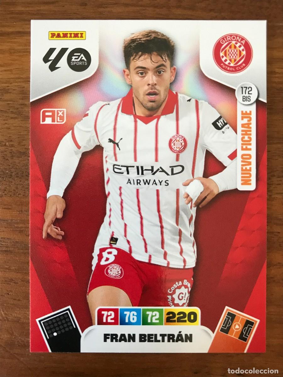 Cromos de f&uacute;tbol: FRAN BELTRAN - GIRONA - NUEVO FICHAJE 172 BIS - PANINI ADRENALYN XL 2025 2026 25 26