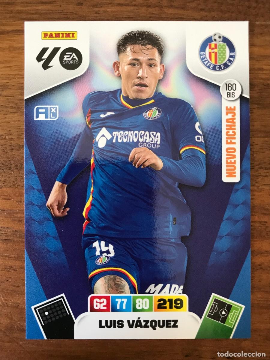Cromos de f&uacute;tbol: LUIS VAZQUEZ - GETAFE - NUEVO FICHAJE 160 BIS - PANINI ADRENALYN XL 2025 2026 25 26