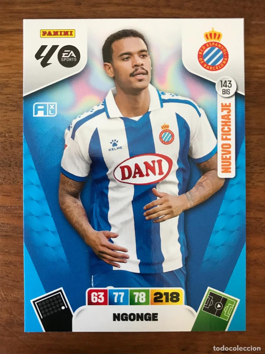 Cromos de f&uacute;tbol: NGONGE - RCD ESPANYOL - NUEVO FICHAJE 332 BIS - PANINI ADRENALYN XL 2025 2026 25 26