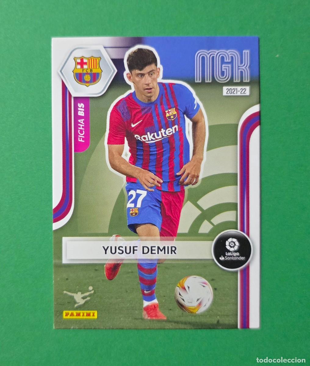 Cromos de f&uacute;tbol: 71 BIS YUSUF DEMIR - BARCELONA - MEGACRACKS 2021-22 - MGK 21/22 (NUEVO)