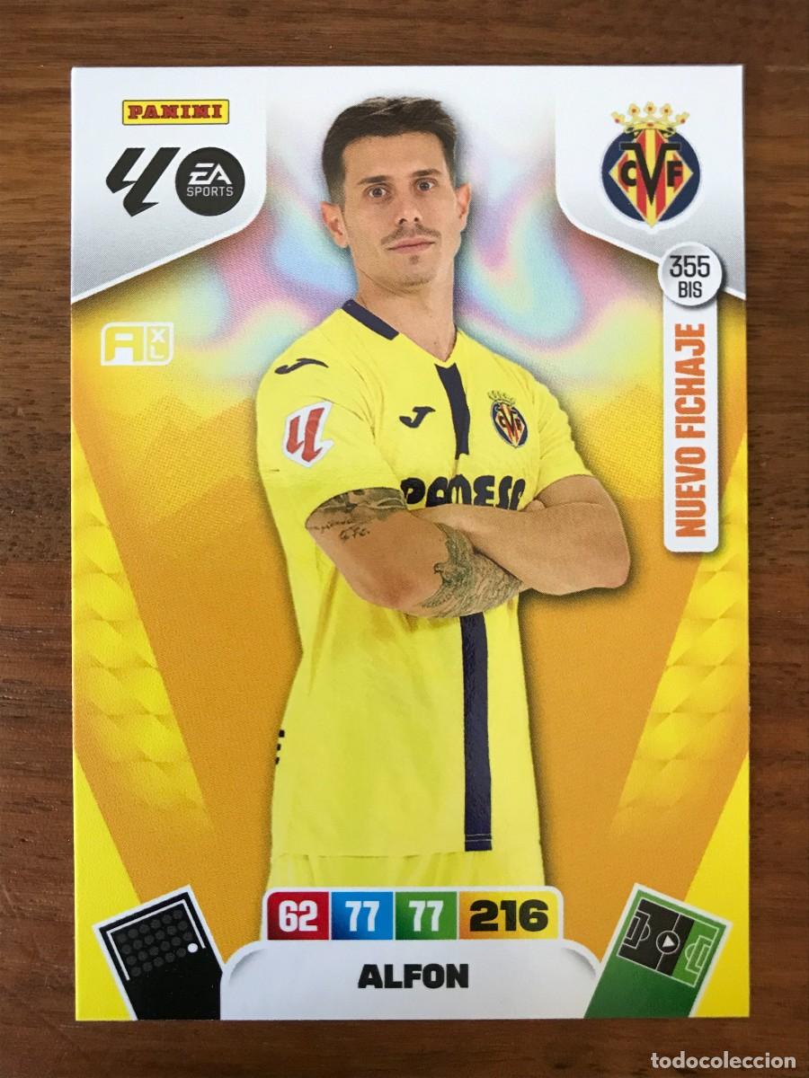Cromos de f&uacute;tbol: ALFON - VILLARREAL - NUEVO FICHAJE 355 BIS - PANINI ADRENALYN XL 2025 2026 25 26