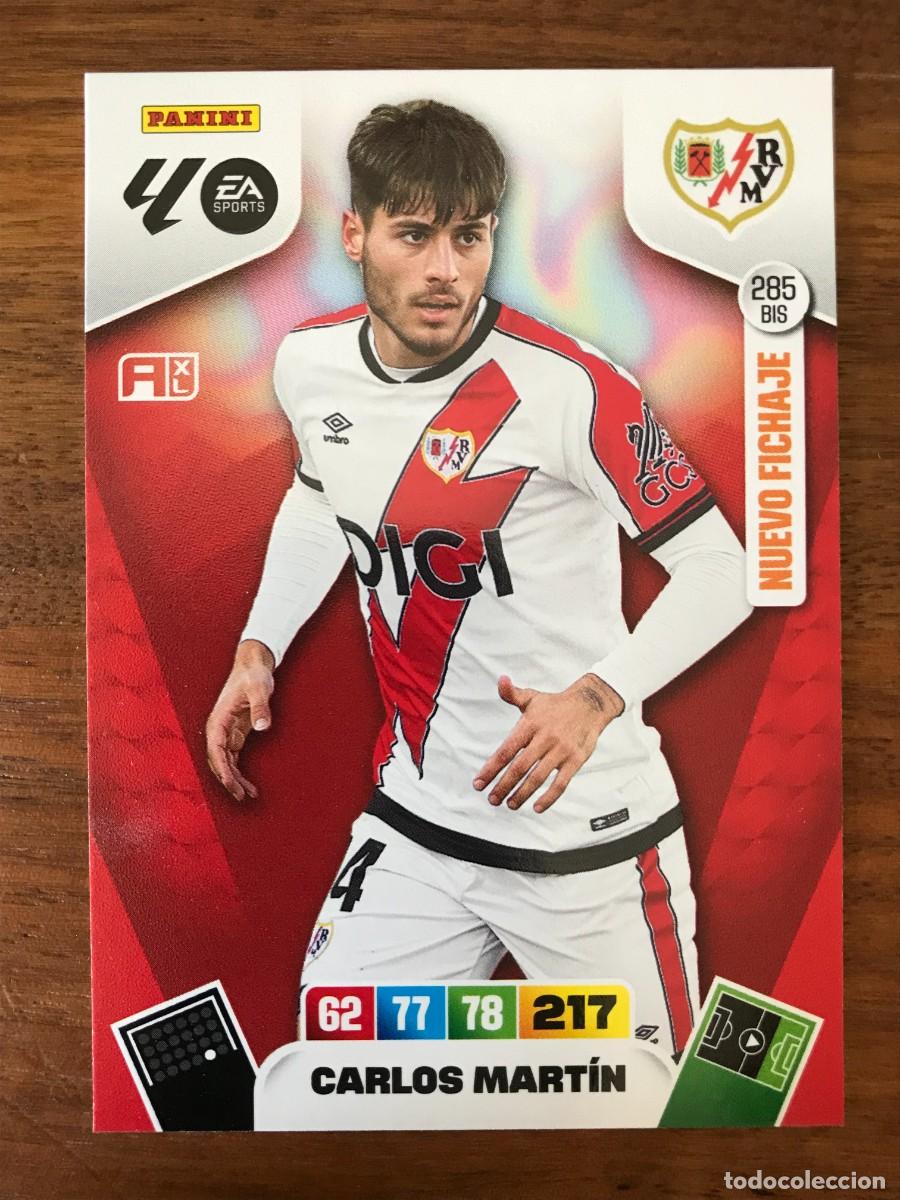 Cromos de f&uacute;tbol: CARLOS MARTIN - RAYO VALLECANO - NUEVO FICHAJE 285 BIS - PANINI ADRENALYN XL 2025 2026 25 26
