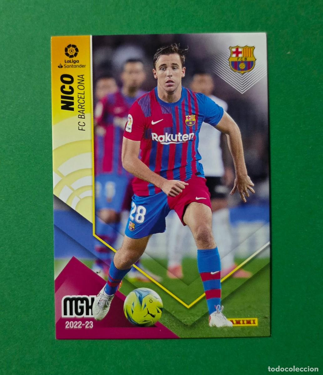 Football Stickers: 75 NICO - BARCELONA - MEGACRACKS 2022-23 - MGK 22/23 (NUEVO)