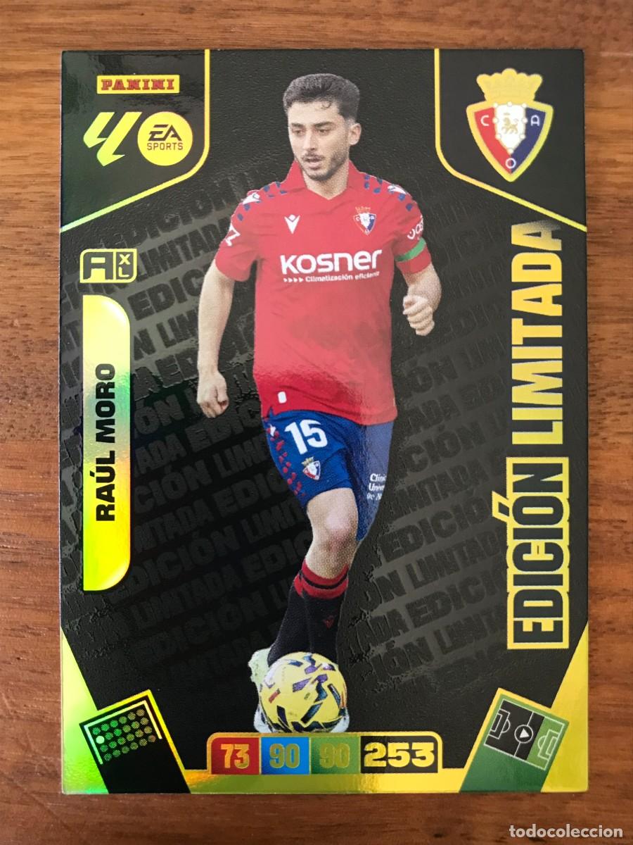 Cromos de f&uacute;tbol: RAUL MORO - OSASUNA - EDICION LIMITADA - PANINI ADRENALYN XL 2025 2026 25 26