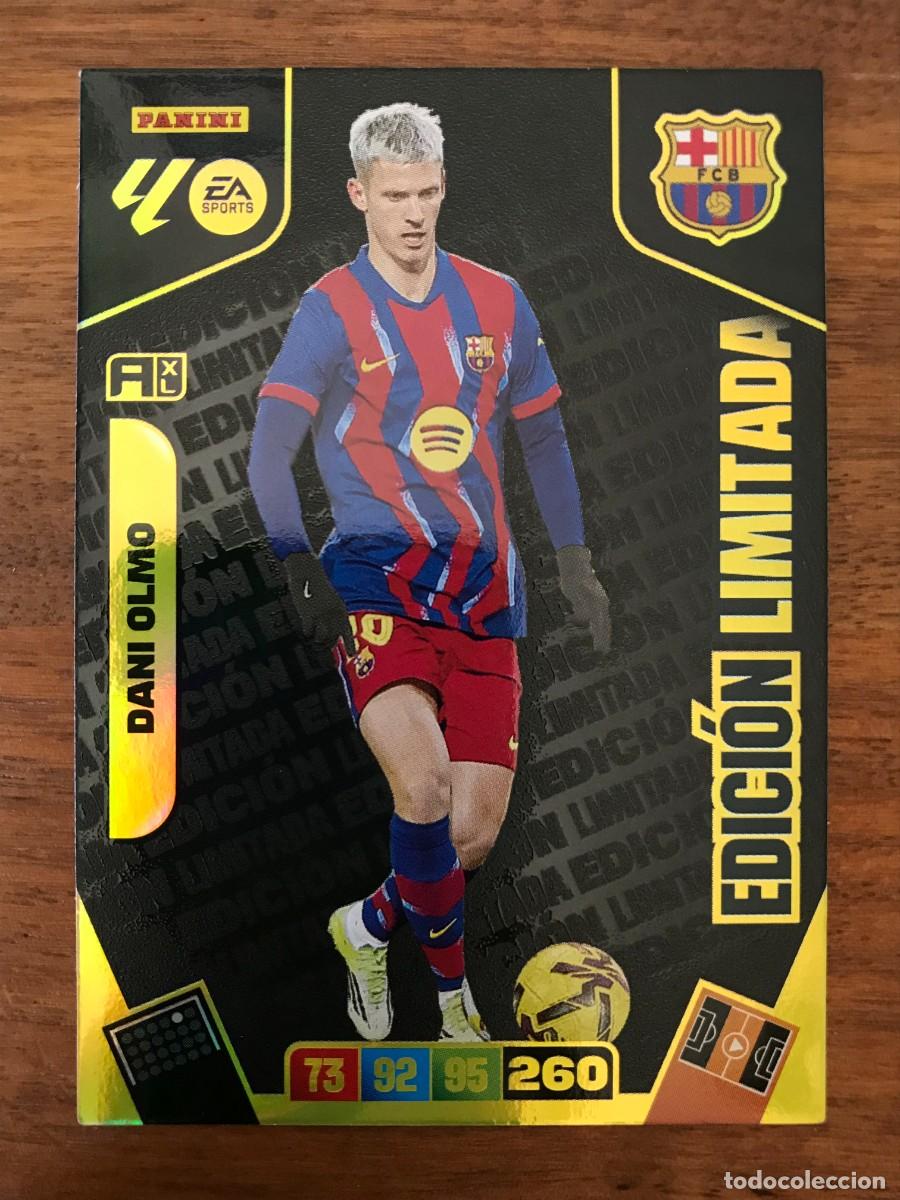 Cromos de f&uacute;tbol: DANI OLMO - FC BARCELONA BAR&Ccedil;A - EDICION LIMITADA - PANINI ADRENALYN XL 2025 2026 25 26