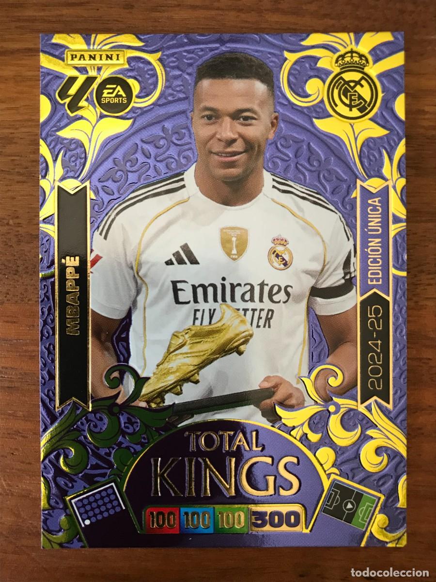 Cromos de f&uacute;tbol: KYLIAN MBAPPE - REAL MADRID - TOTAL KINGS - PANINI ADRENALYN XL 2025 2026 25 26