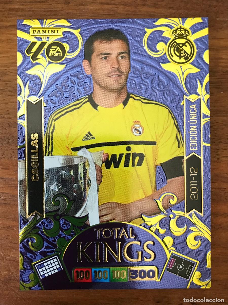 Cromos de f&uacute;tbol: IKER CASILLAS - REAL MADRID - TOTAL KINGS - PANINI ADRENALYN XL 2025 2026 25 26