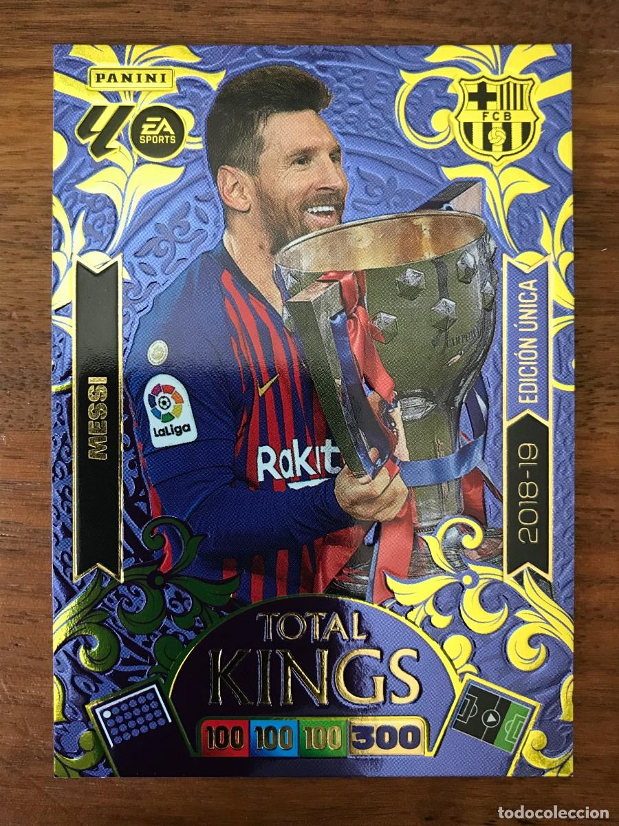 Cromos de f&uacute;tbol: LIONEL MESSI - FC BARCELONA BAR&Ccedil;A - 2018-19 - TOTAL KINGS - PANINI ADRENALYN XL 2025 2026 25 26