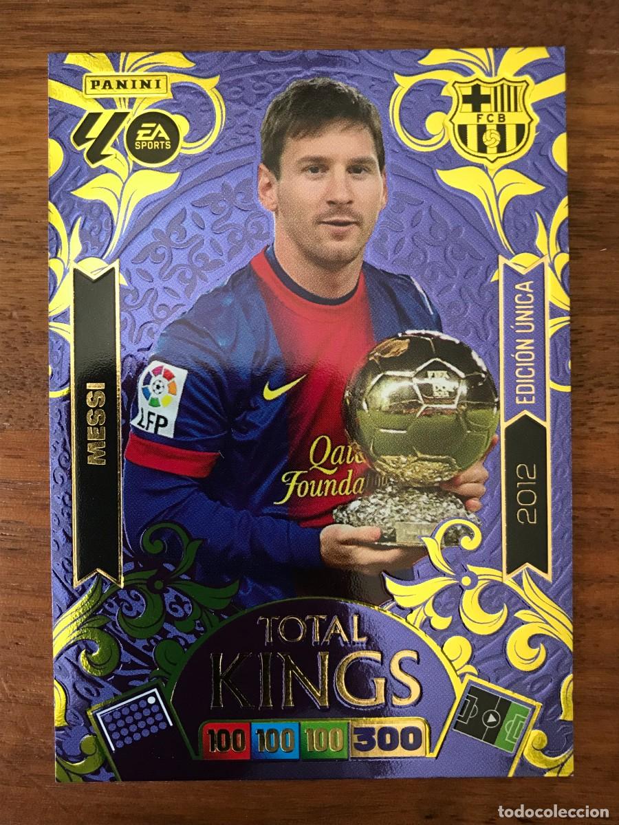 Cromos de f&uacute;tbol: LIONEL MESSI - FC BARCELONA BAR&Ccedil;A - 2012 - TOTAL KINGS - PANINI ADRENALYN XL 2025 2026 25 26