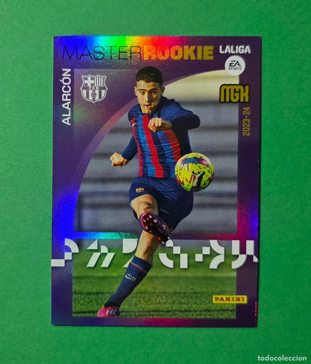 Cromos de f&uacute;tbol: 407 ALARC&Oacute;N (MASTER ROOKIE) - BARCELONA - MEGACRACKS 2023-24 - MGK 23/24 (NUEVO)