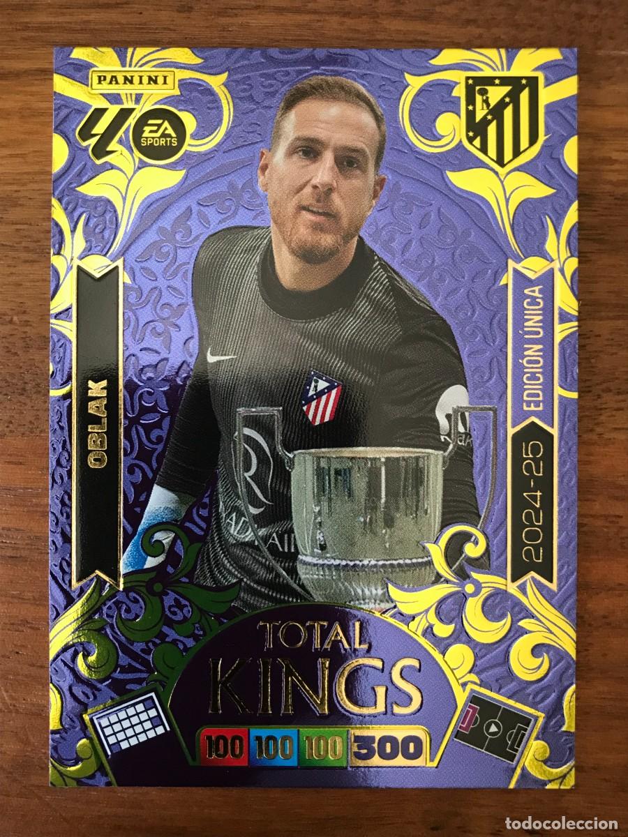Cromos de f&uacute;tbol: JAN OBLAK - ATLETICO MADRID - TOTAL KINGS - PANINI ADRENALYN XL 2025 2026 25 26