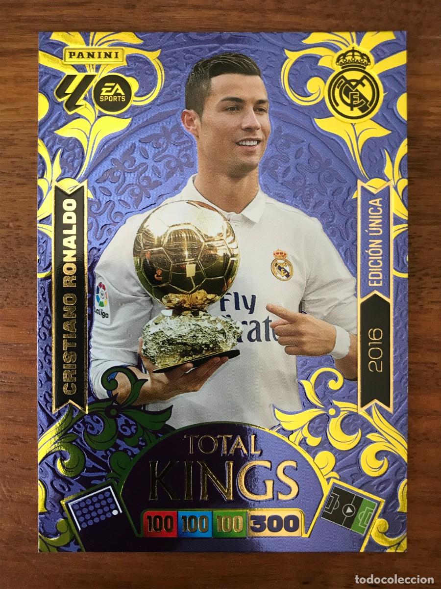 Cromos de f&uacute;tbol: CRISTIANO RONALDO - REAL MADRID - 2016 - TOTAL KINGS - PANINI ADRENALYN XL 2025 2026 25 26