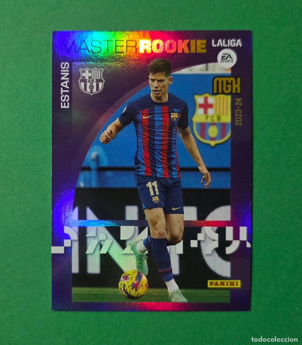 Cromos de f&uacute;tbol: 417 ESTANIS (MASTER ROOKIE) - BARCELONA - MEGACRACKS 2023-24 - MGK 23/24 (NUEVO)