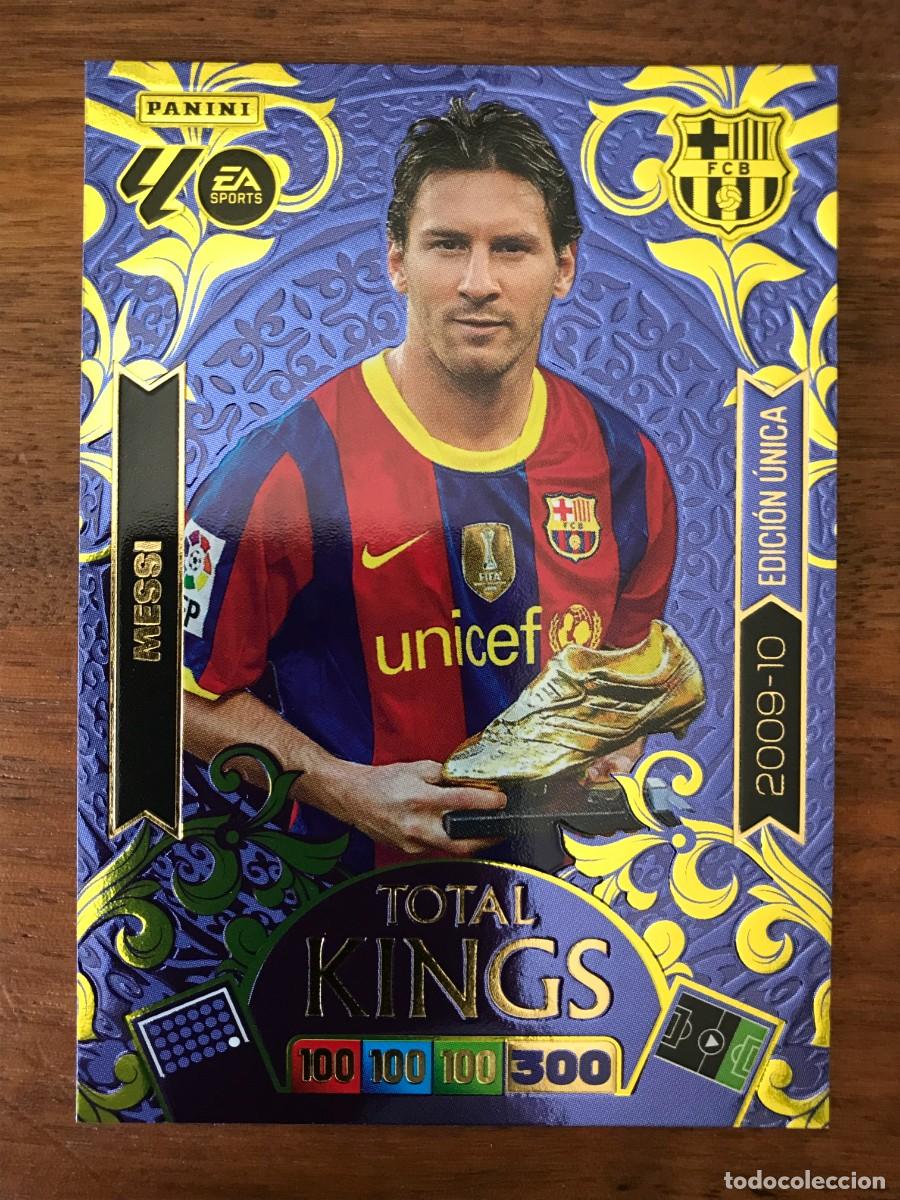 Cromos de f&uacute;tbol: LIONEL MESSI - FC BARCELONA BAR&Ccedil;A - 2009-10 - TOTAL KINGS - PANINI ADRENALYN XL 2025 2026 25 26