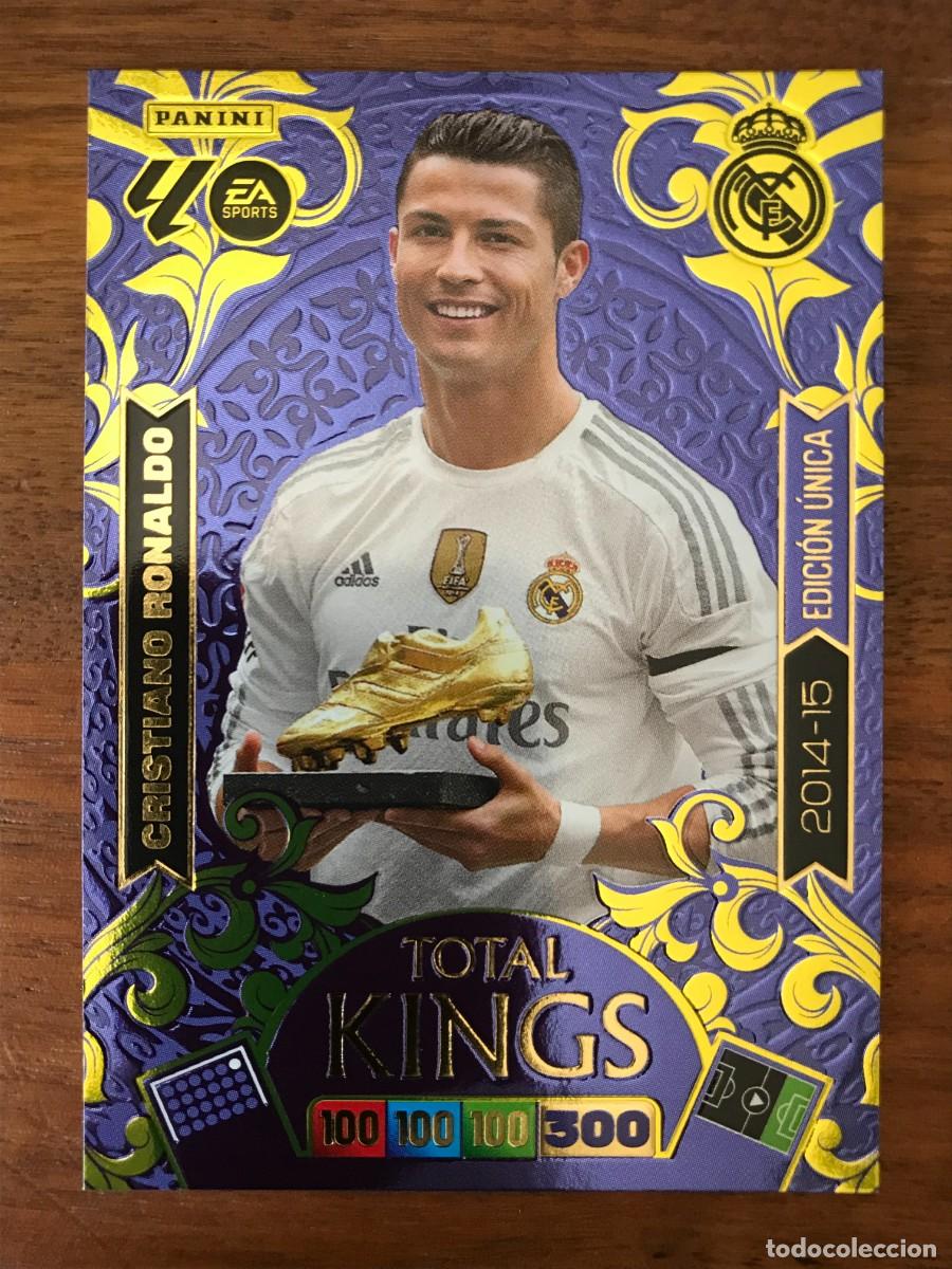 Cromos de f&uacute;tbol: CRISTIANO RONALDO - REAL MADRID - 2014-15 - TOTAL KINGS - PANINI ADRENALYN XL 2025 2026 25 26