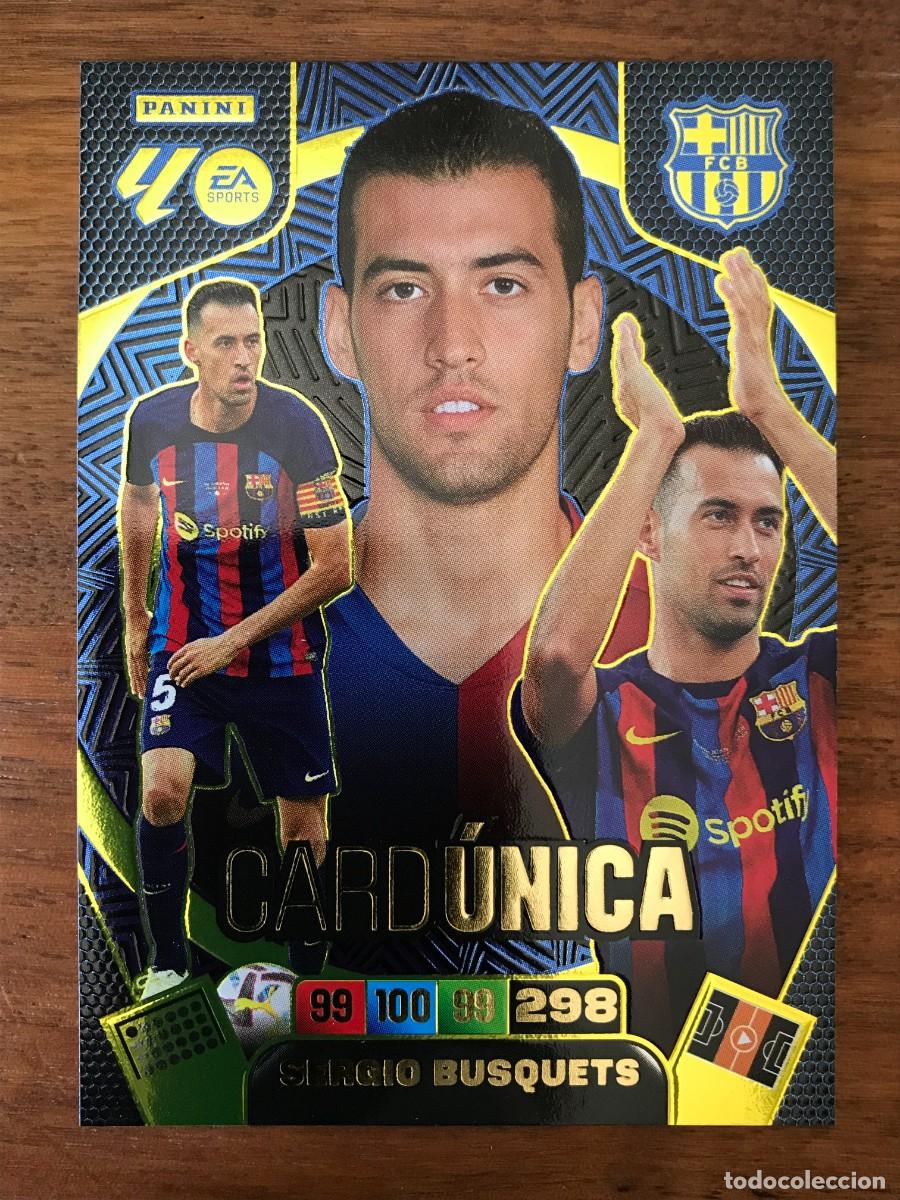 Cromos de f&uacute;tbol: SERGIO BUSQUETS - FC BARCELONA BAR&Ccedil;A - CARD UNICA - PANINI ADRENALYN XL 2025 2026 25 26