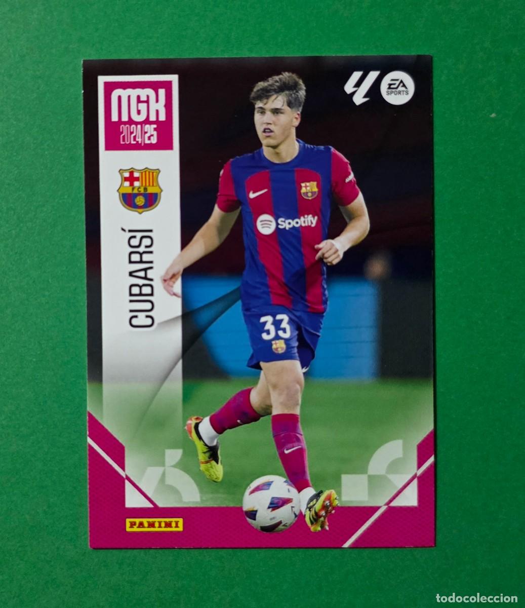 Cromos de f&uacute;tbol: 78 CUBARS&Iacute; - BARCELONA - MEGACRACKS 2024-25 - MGK 24/25 (NUEVO)