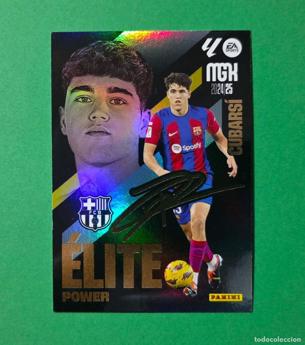 Cromos de f&uacute;tbol: P 3 CUBARS&Iacute; (&Eacute;LITE POWER) - BARCELONA - MEGACRACKS 2024-25 - MGK 24/25 (NUEVO)