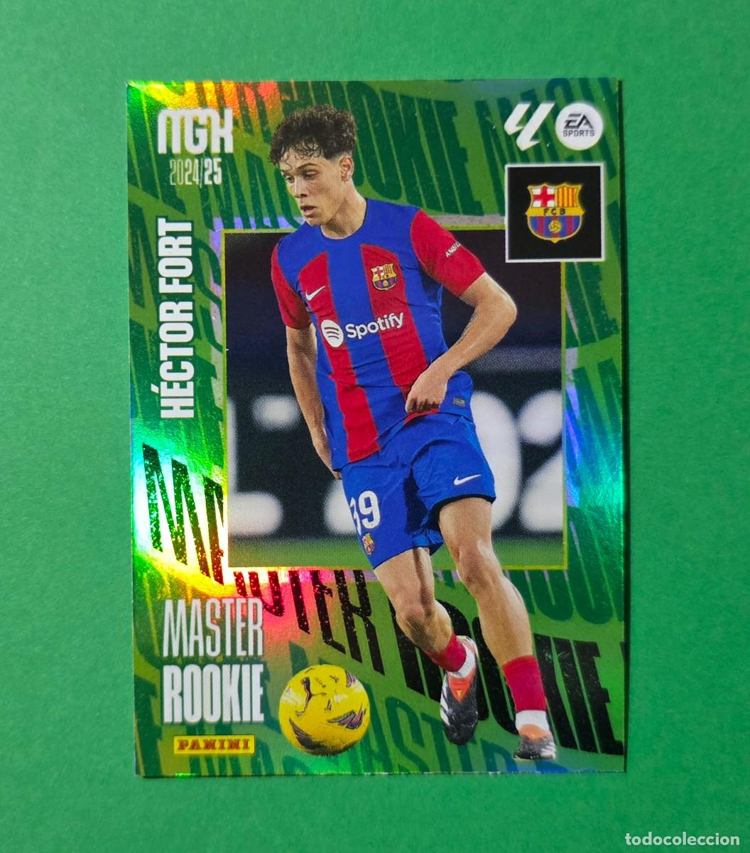Cromos de f&uacute;tbol: 413 H&Eacute;CTOR FORT (MASTER ROOKIE) - BARCELONA - MEGACRACKS 2024-25 - MGK 24/25 (NUEVO)
