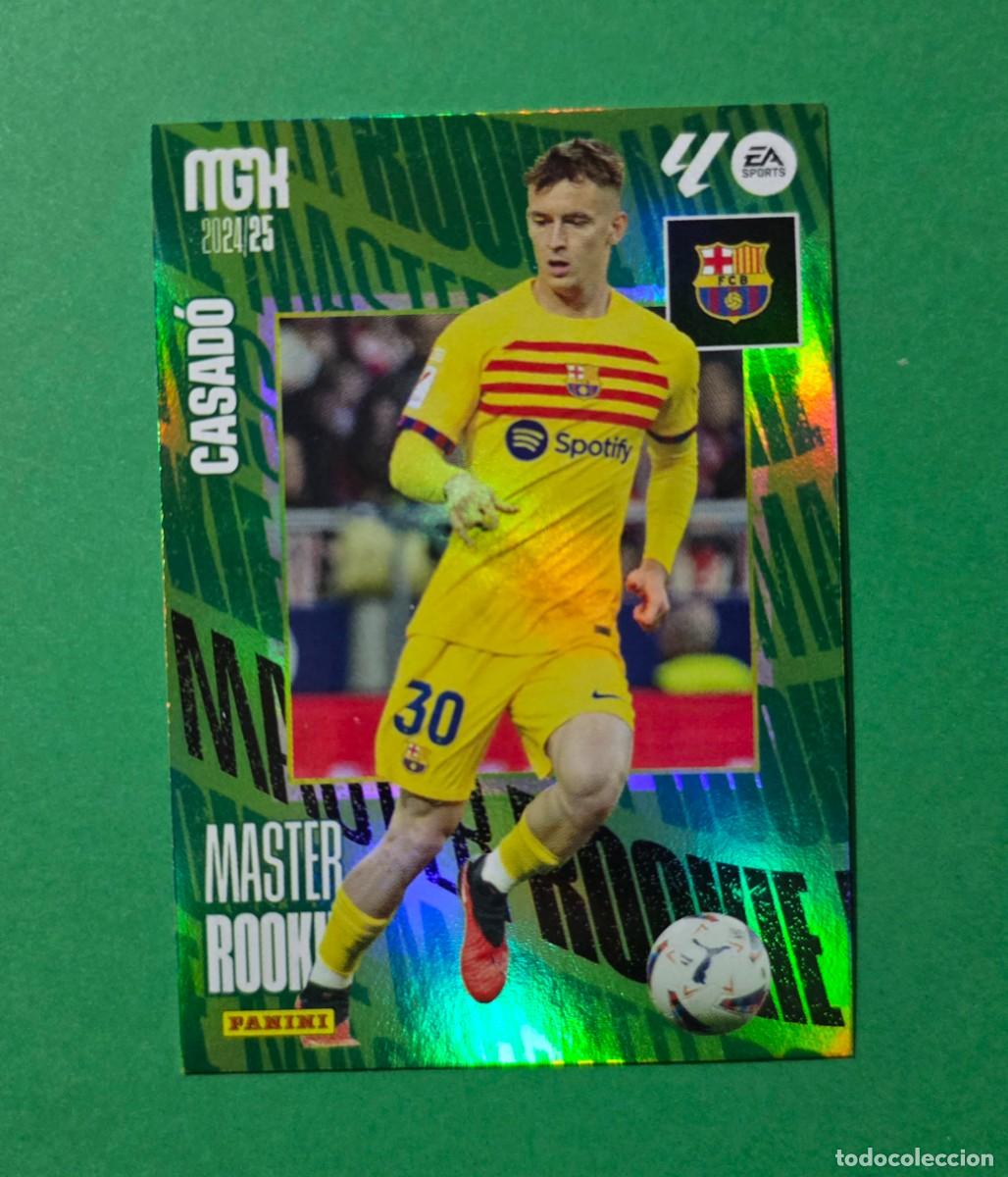 Cromos de f&uacute;tbol: 409 CASAD&Oacute; (MASTER ROOKIE) - BARCELONA - MEGACRACKS 2024-25 - MGK 24/25 (NUEVO)