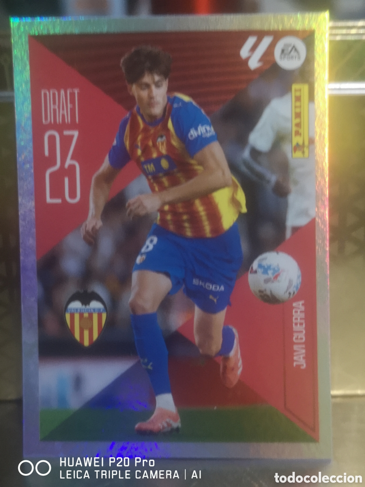 Cartes &agrave; collectionner de Football: LIGA ESTE 2026 2027 26 27 DRAFT 23 JAVI GUERRA 12 VALENCIA