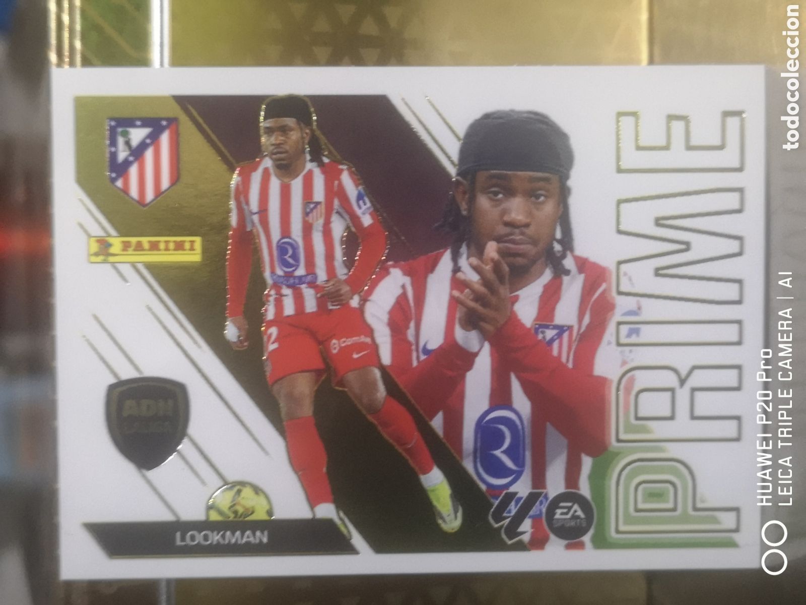 Cartes &agrave; collectionner de Football: LIGA ESTE 2026 2027 26 27 LOOKMAN ADN PRIME 7 ATLETICO DE MADRID
