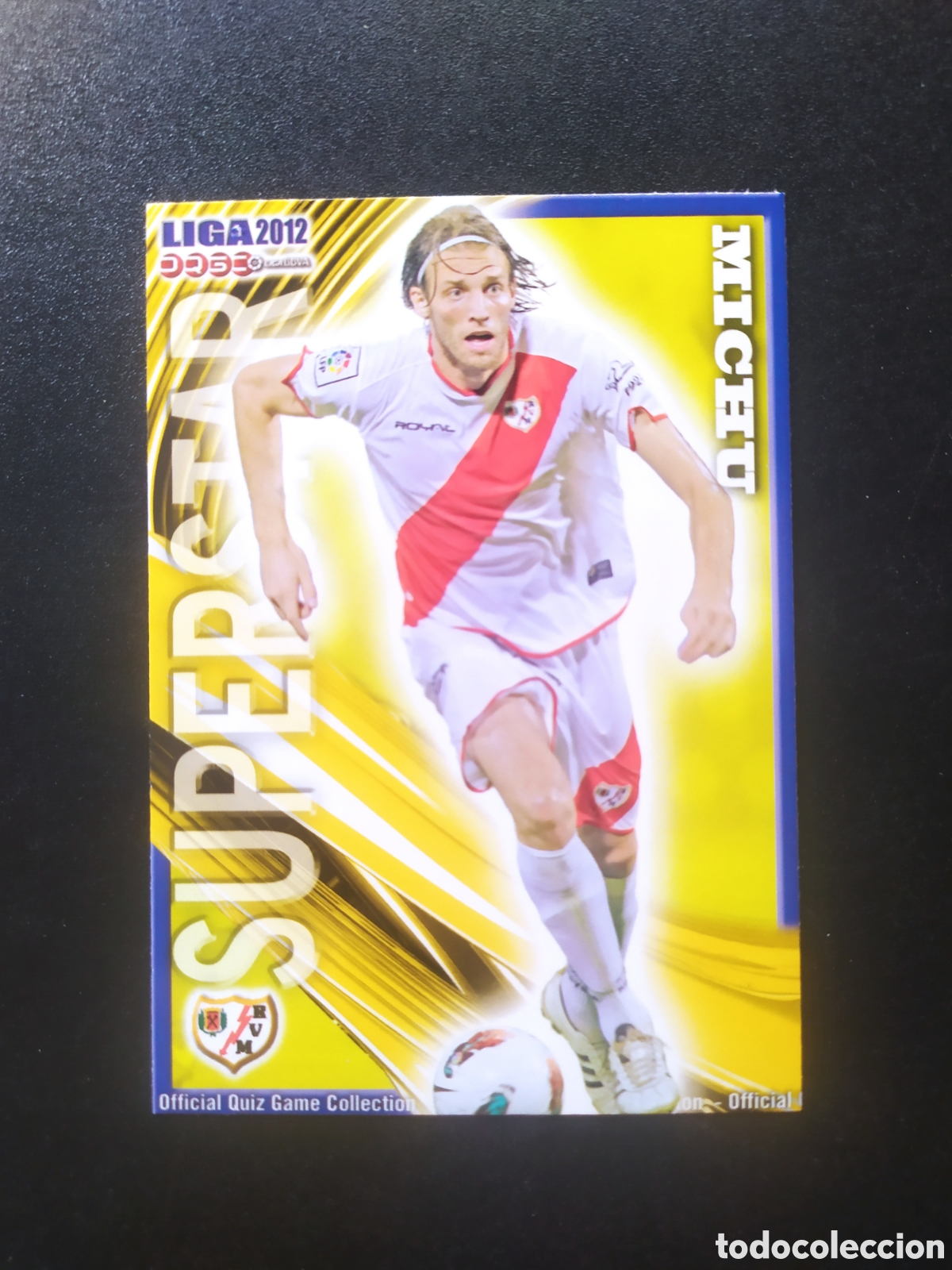 Cromos de f&uacute;tbol: Mundicromo fichas Liga 2011 2012 11 12 Michu superstar mate n&deg; 511 Rayo Vallecano