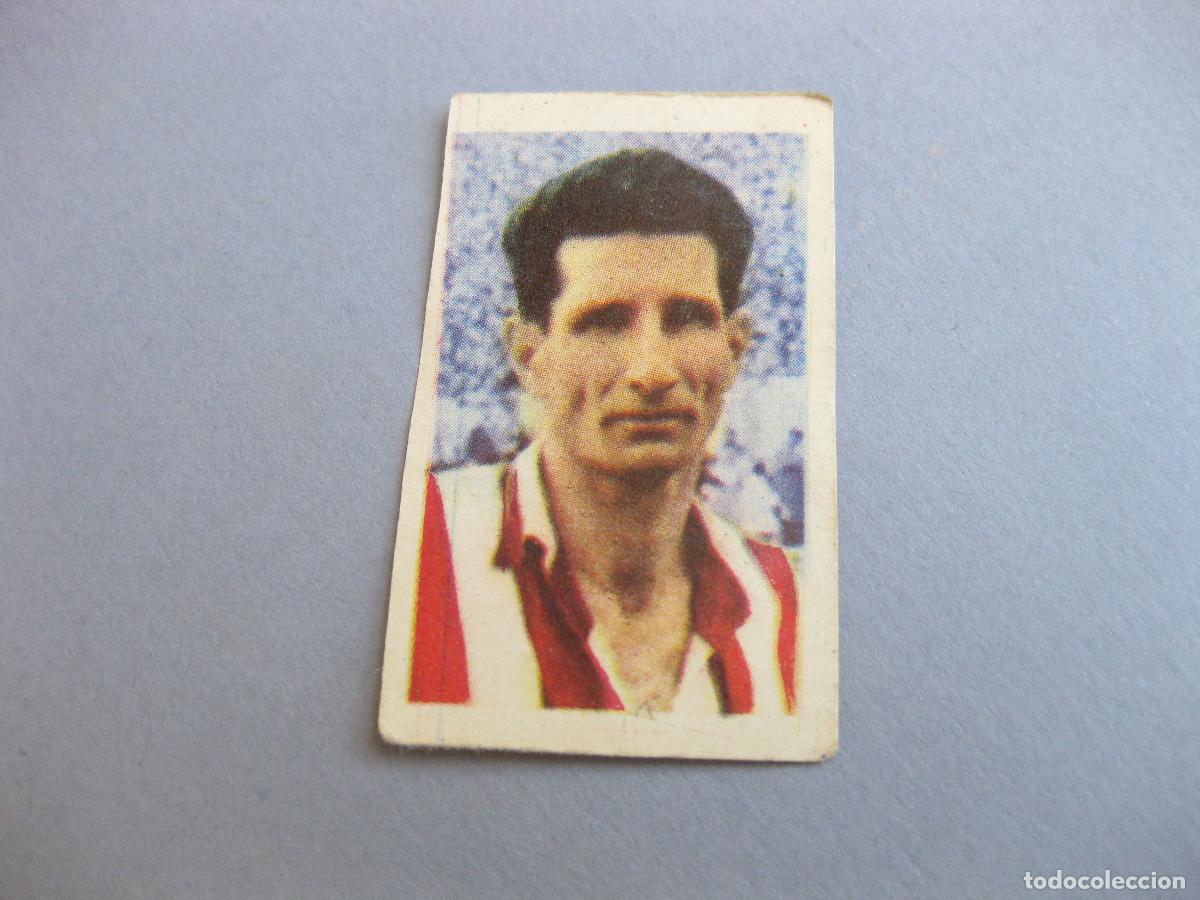 Cromos de f&uacute;tbol: CROMO DE HERRERA N&ordm; 34. ATL&Eacute;TICO DE MADRID. ALBUM DE CROMOS DE FUTBOL. EDITORIAL RUIZ ROMERO 1958