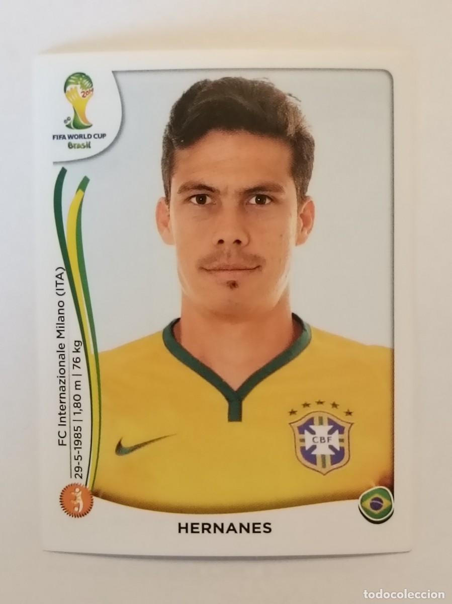 Cromos de f&uacute;tbol: #43 HERNANES (BRASIL) MUNDIAL BRASIL 2014 PANINI