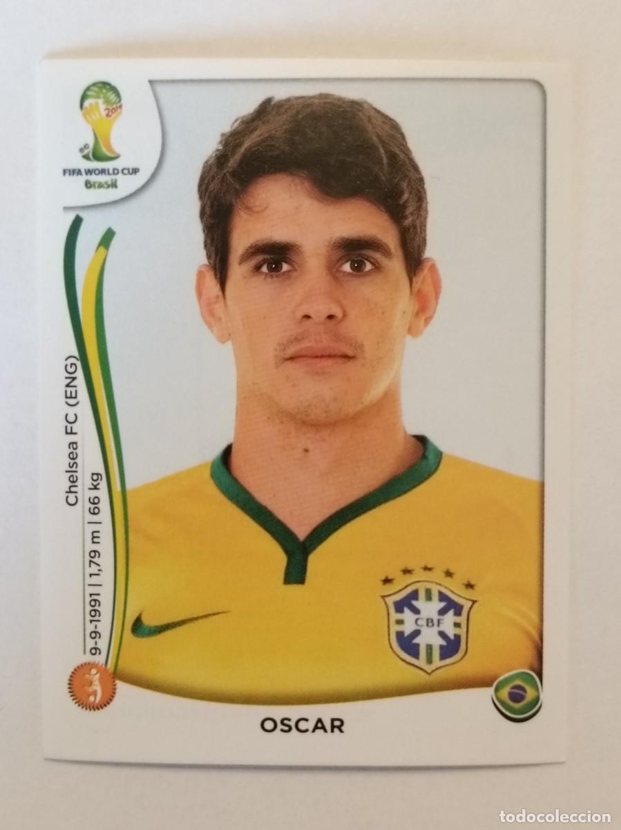 Cromos de f&uacute;tbol: #44 OSCAR (BRASIL) MUNDIAL BRASIL 2014 PANINI