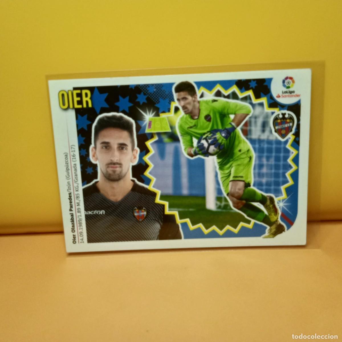 Cromos de f&uacute;tbol: EDICIONES ESTE 2018 2019 18 19 LEVANTE U.D OIER 1