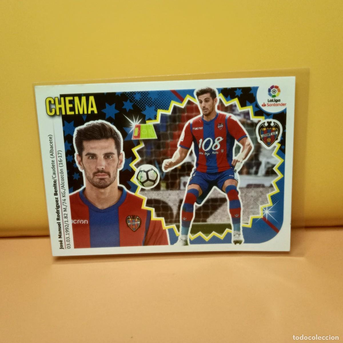Cromos de f&uacute;tbol: EDICIONES ESTE 2018 2019 18 19 LEVANTE U.D CHEMA 5A