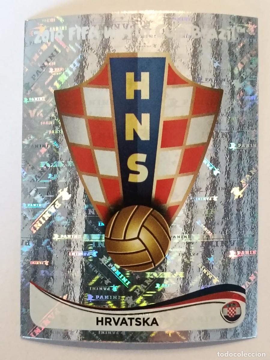 Cromos de f&uacute;tbol: #51 ESCUDO (CROACIA) MUNDIAL BRASIL 2014 PANINI