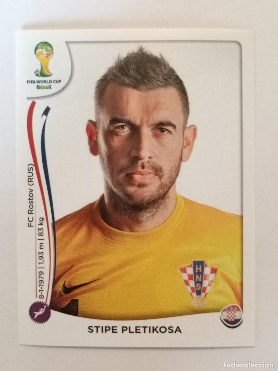 Cromos de f&uacute;tbol: #53 PLETIKOSA (CROACIA) MUNDIAL BRASIL 2014 PANINI