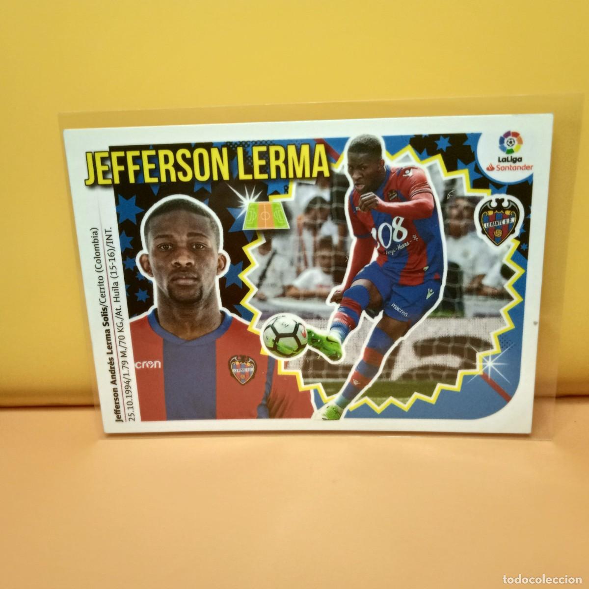 Cromos de f&uacute;tbol: EDICIONES ESTE 2018 2019 18 19 LEVANTE U.D JEFFERSON LERMA 9