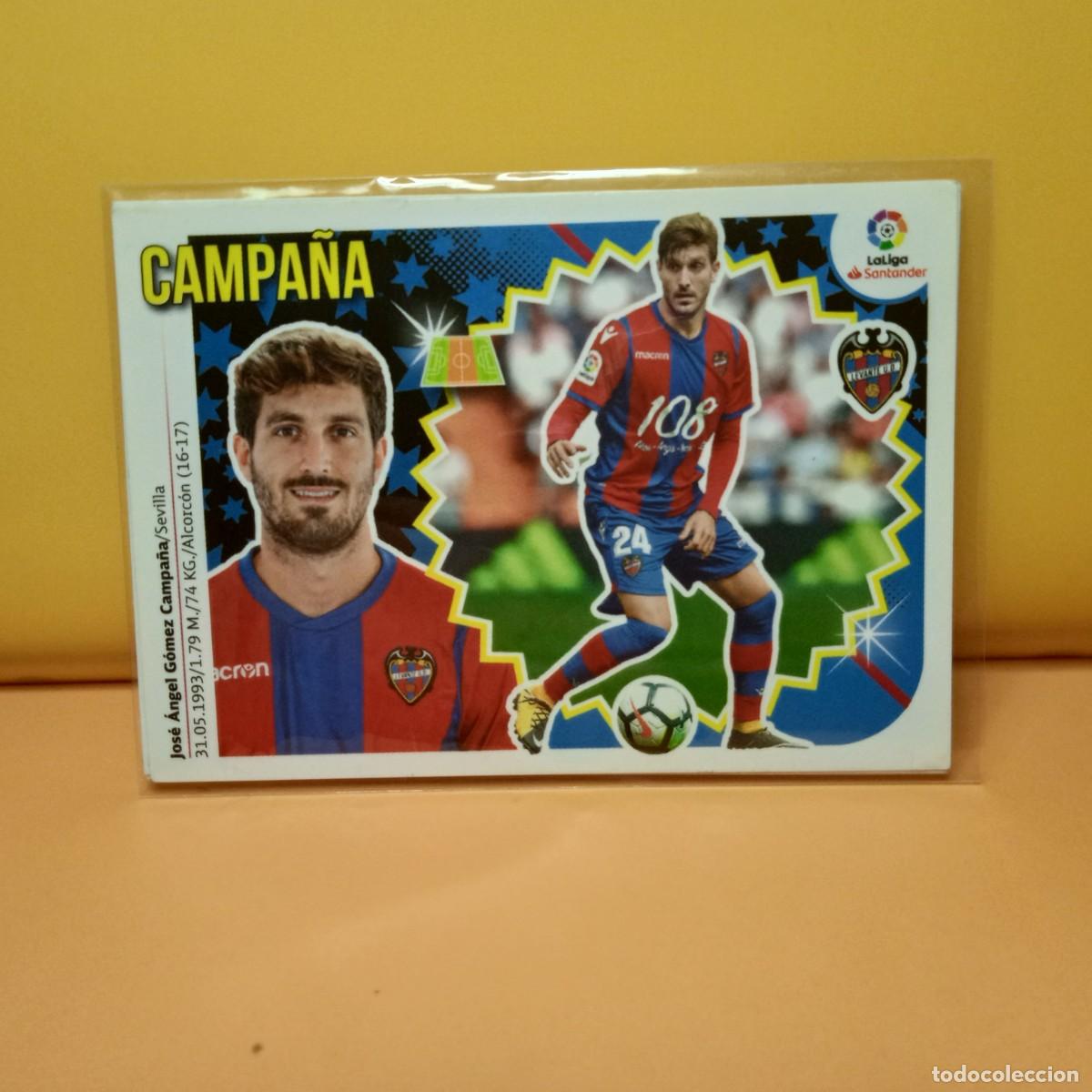 Cromos de f&uacute;tbol: EDICIONES ESTE 2018 2019 18 19 LEVANTE U.D CAMPA&Ntilde;A10