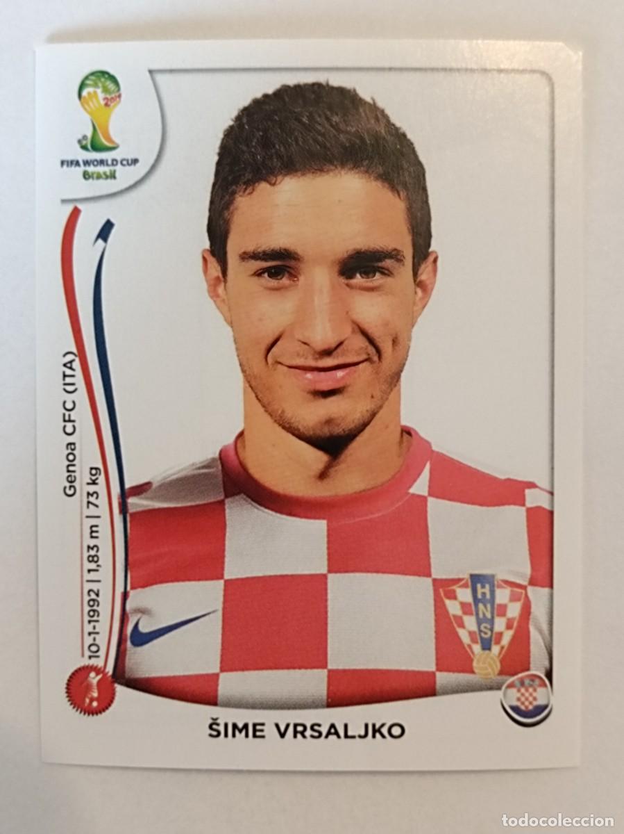 Cromos de f&uacute;tbol: #59 VRSALJKO (CROACIA) MUNDIAL BRASIL 2014 PANINI