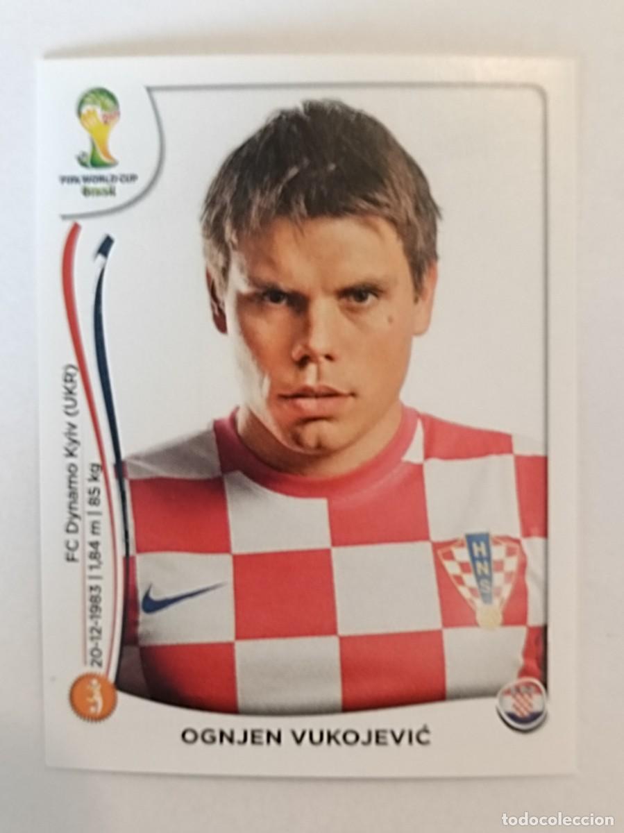 Cromos de f&uacute;tbol: #60 VUKOJEVIC (CROACIA) MUNDIAL BRASIL 2014 PANINI